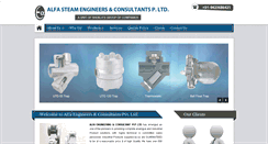Desktop Screenshot of alfasteamengineers.com
